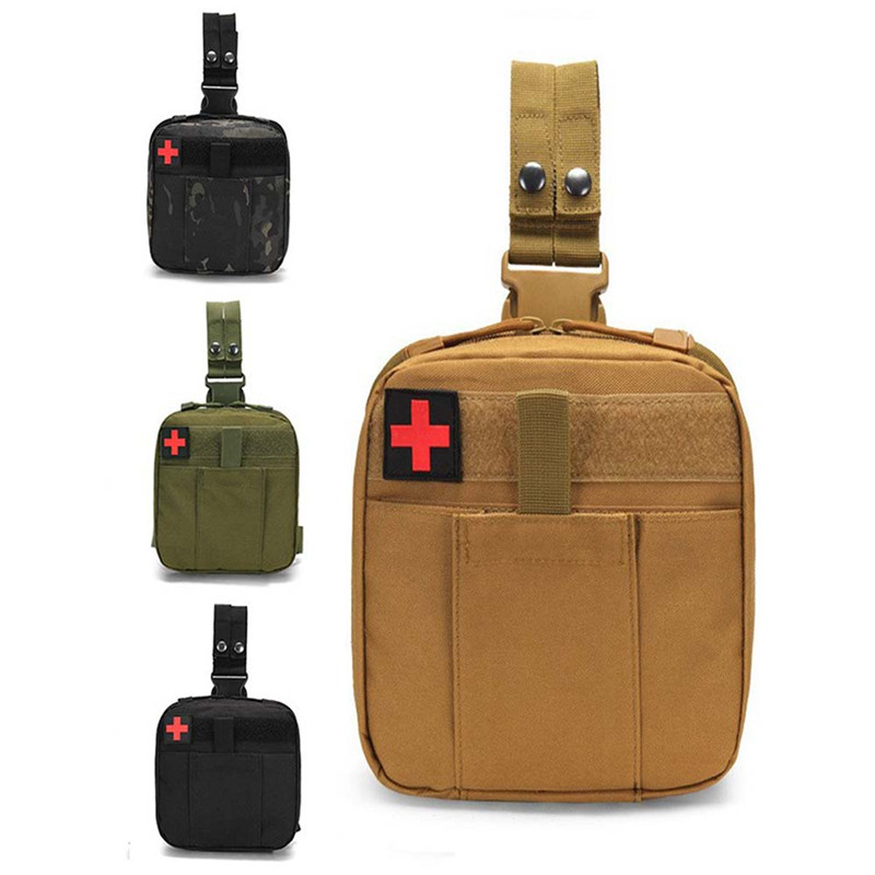 Edc Deep Carry - MOLLE Drop Leg Pouch Medical Kit
