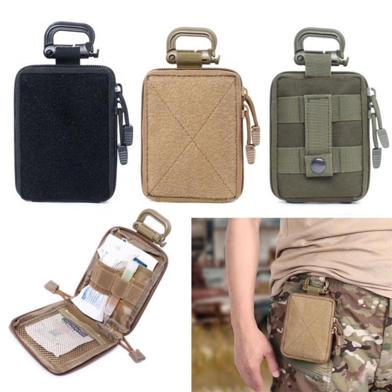 Edc Deep Carry - Tactical Wallet EDC Pouch Zipper Pack
