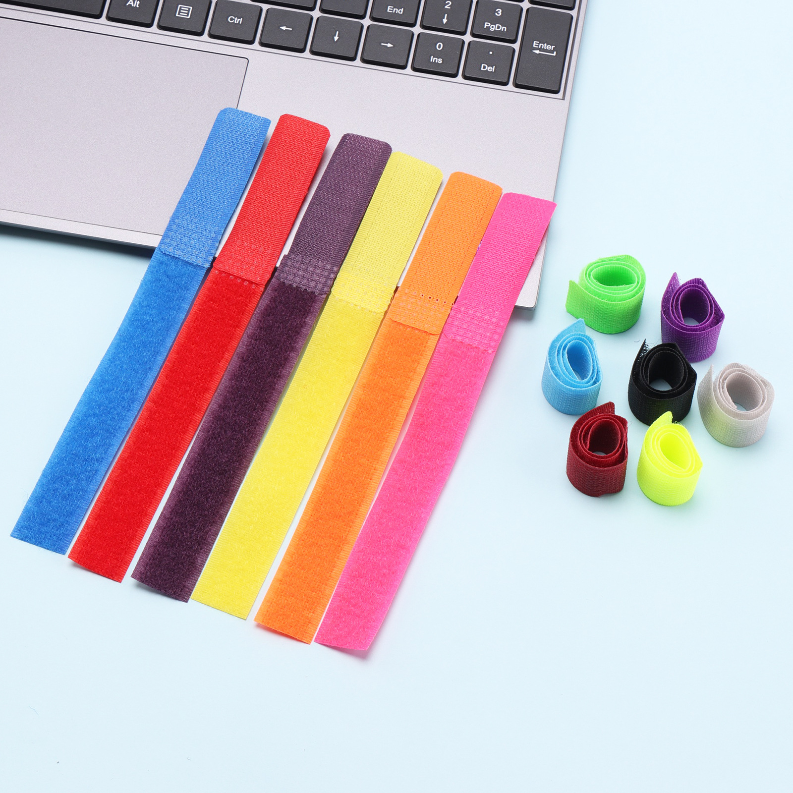 Gear Tie Reusable - 50Pcs Nylon Cable Tie Reusable Cable