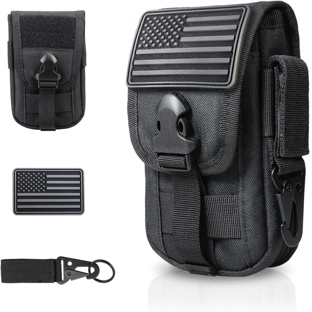 Edc Deep Carry - Tactical Phone Pouch Molle,Smartphone Holster Bag
