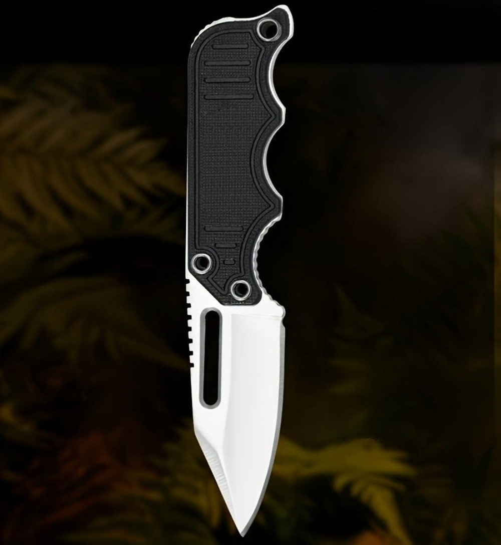 Edc Fixed Blade Deep Carry - Portable Neck Knife with Kydex Sheath