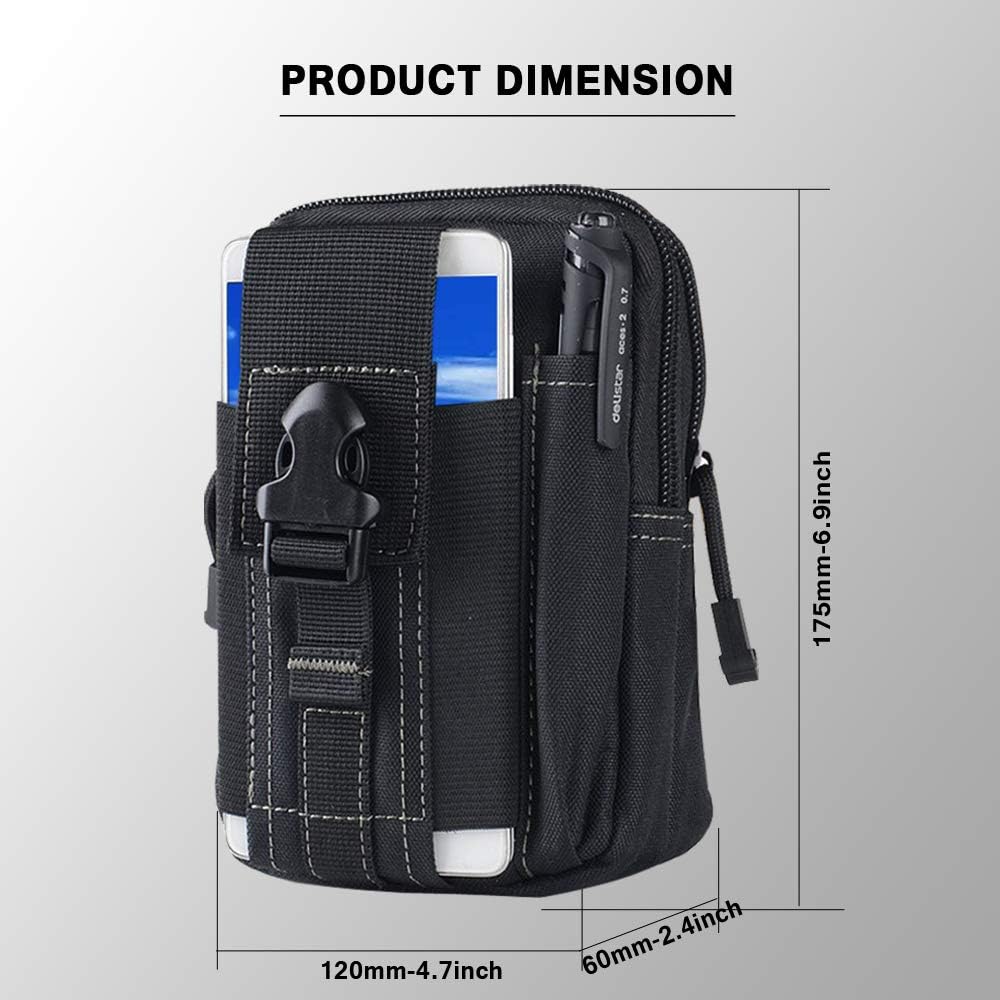 Tactical Molle Belt Pouch Mili – Edc Deep Carry recenzja i cena
