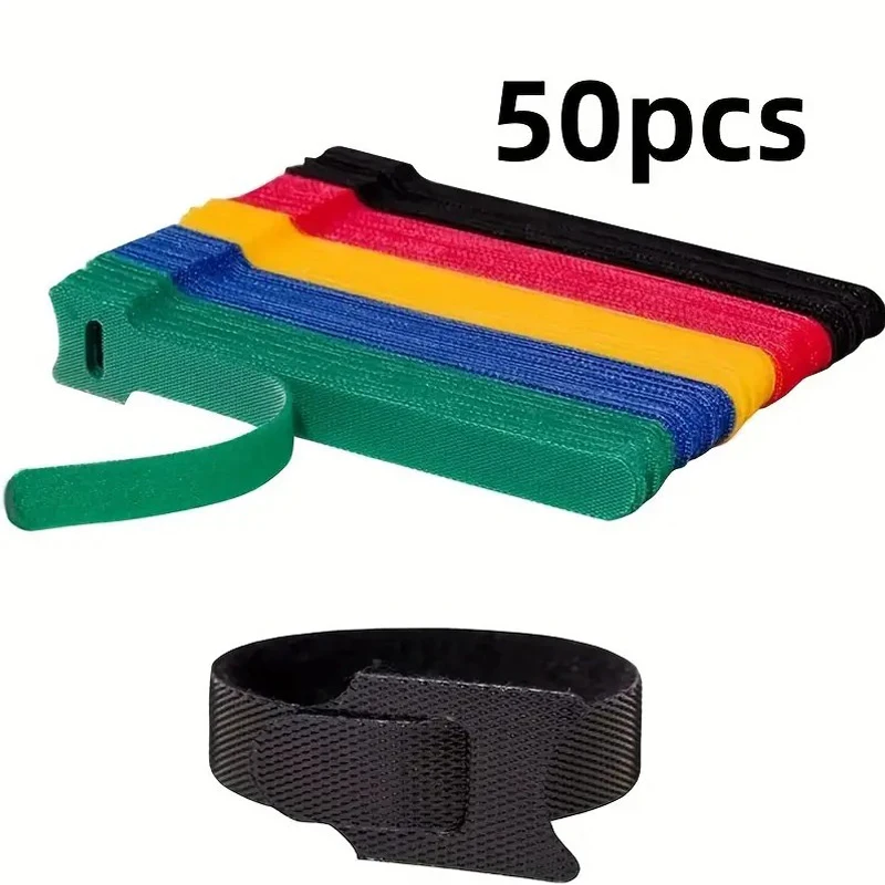 50pcs Reusable Hook and Loop C – Gear Tie Reusable recenzja i cena