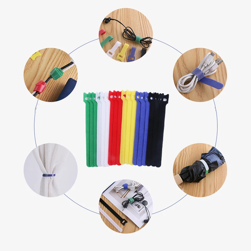 50pcs Reusable Hook and Loop C – Gear Tie Reusable recenzja i cena