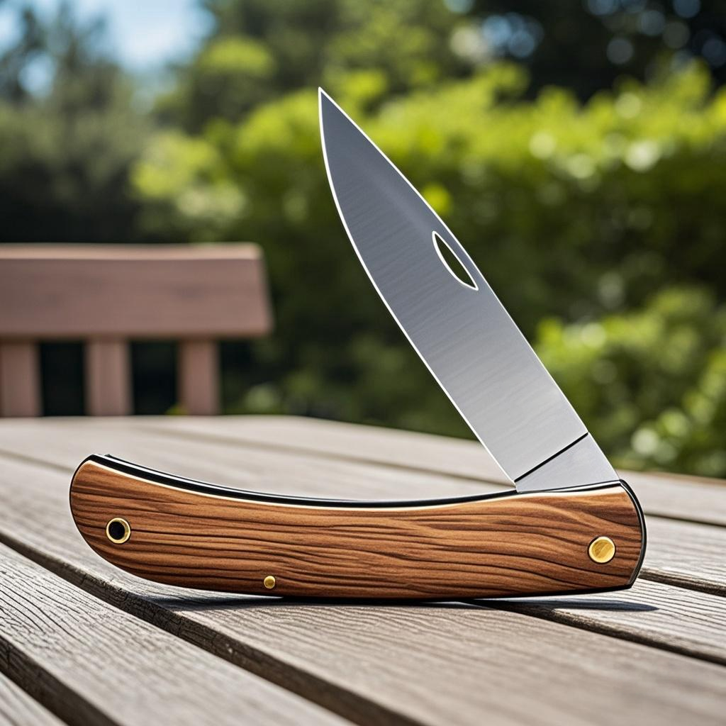 Rosewood Handle Pocket Knife S – Edc Daily Carry recenzja i cena