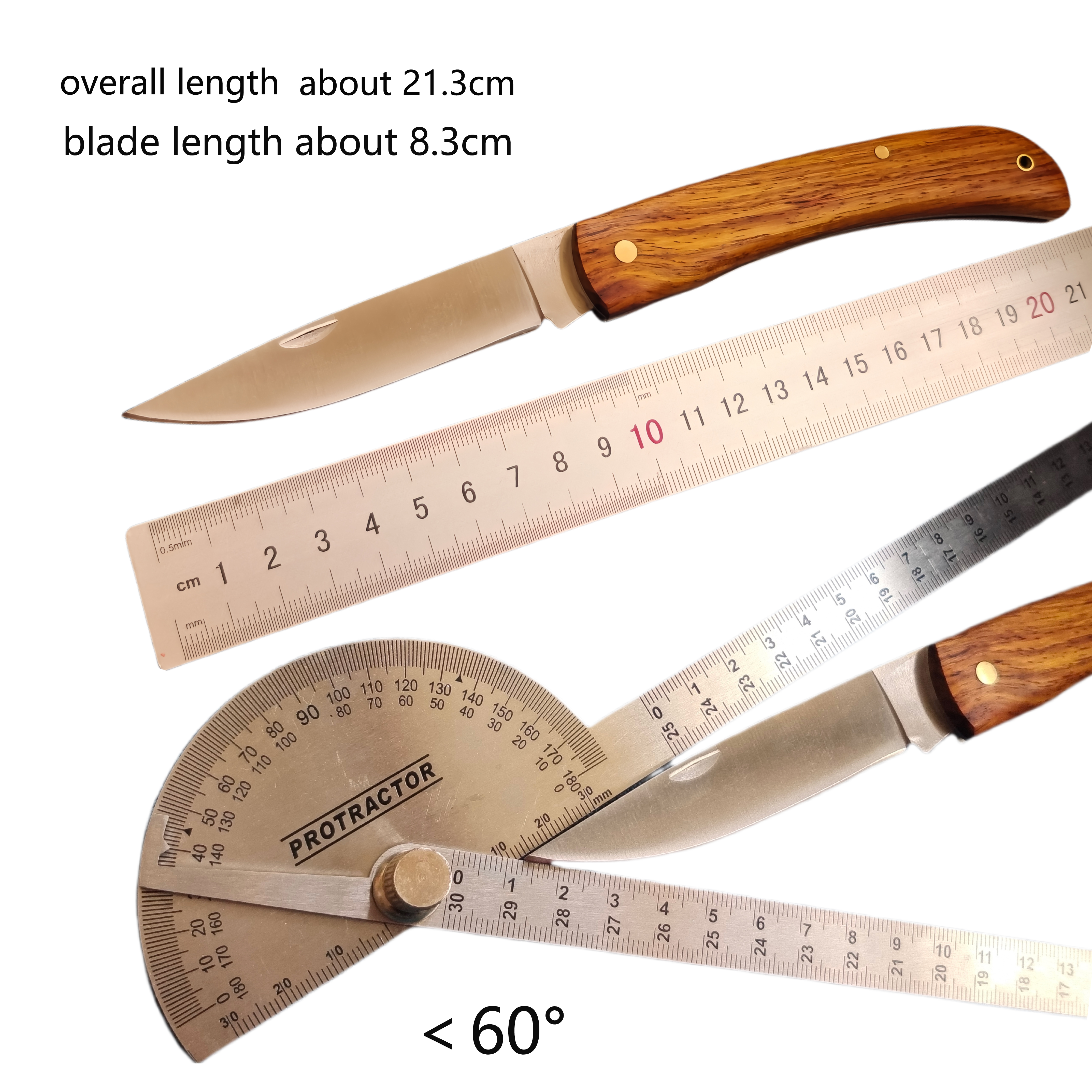 Rosewood Handle Pocket Knife S – Edc Daily Carry recenzja i cena