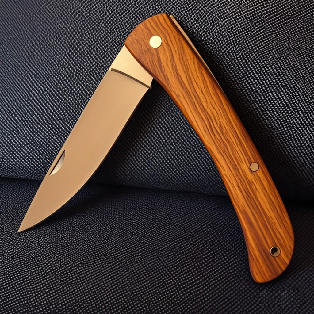 Rosewood Handle Pocket Knife S – Edc Daily Carry recenzja i cena