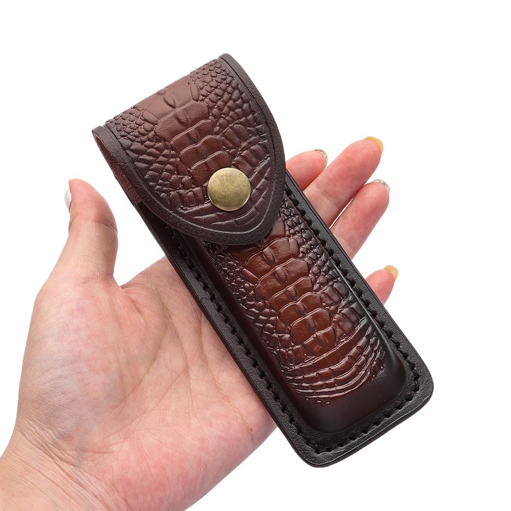 Cowhide Leather Sheath for Fol – Edc Everyday Carry Knives recenzja i cena