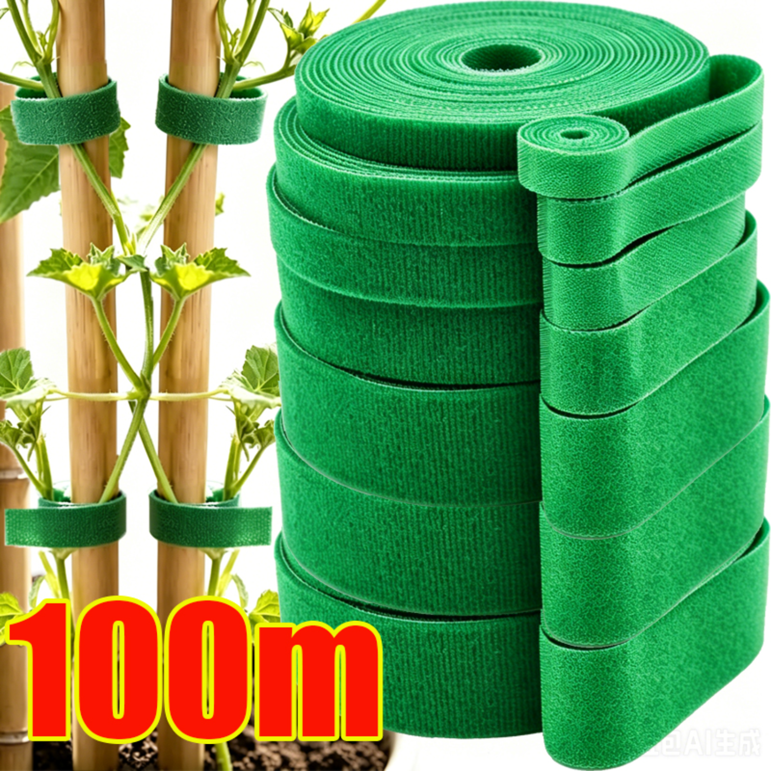 2-100M Adjustable Plant Nylon  – Gear Tie Reusable recenzja i cena