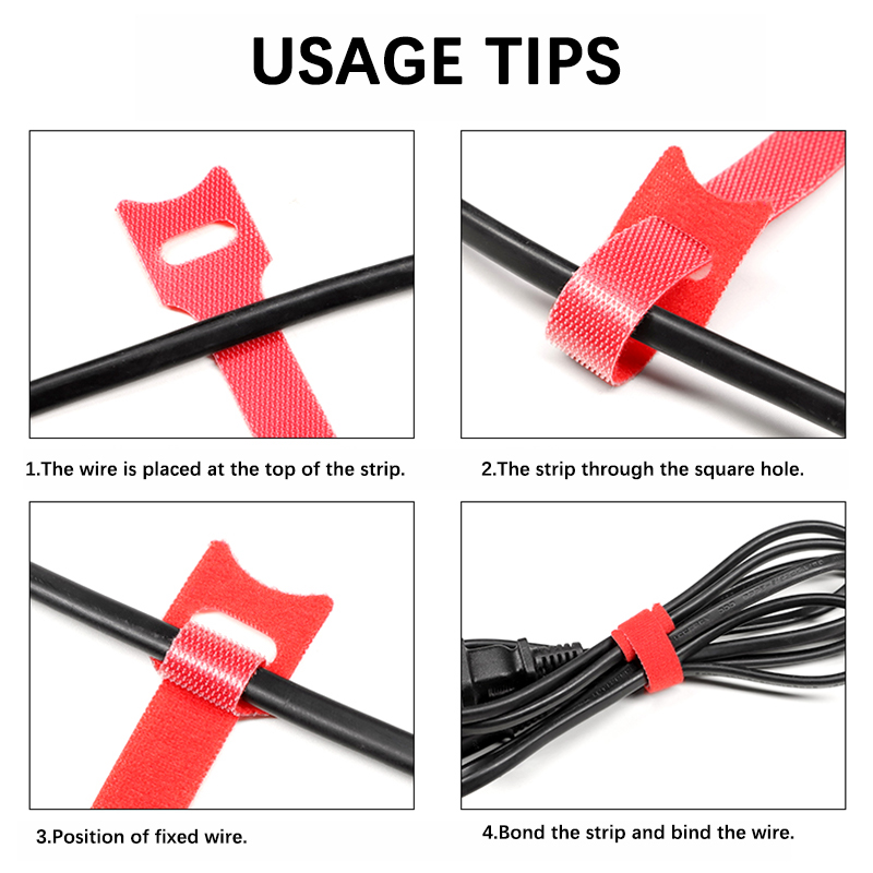 50/100pcs T-Type 12x300mm Hook – Gear Tie Reusable recenzja i cena