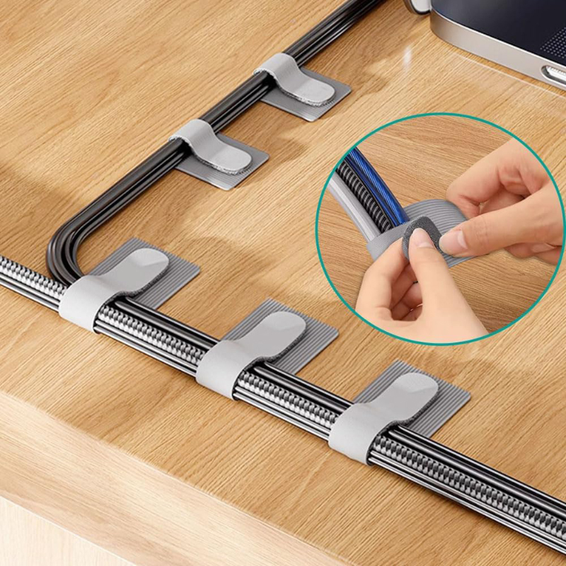 10pcs Self Adhesive Reusable H – Gear Tie Reusable recenzja i cena