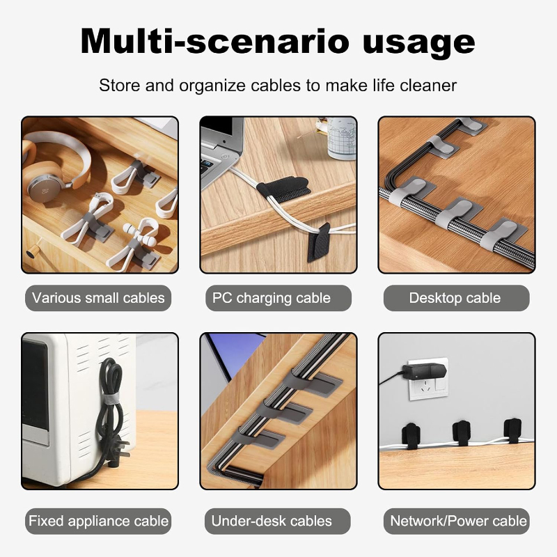 10pcs Self Adhesive Reusable H – Gear Tie Reusable recenzja i cena