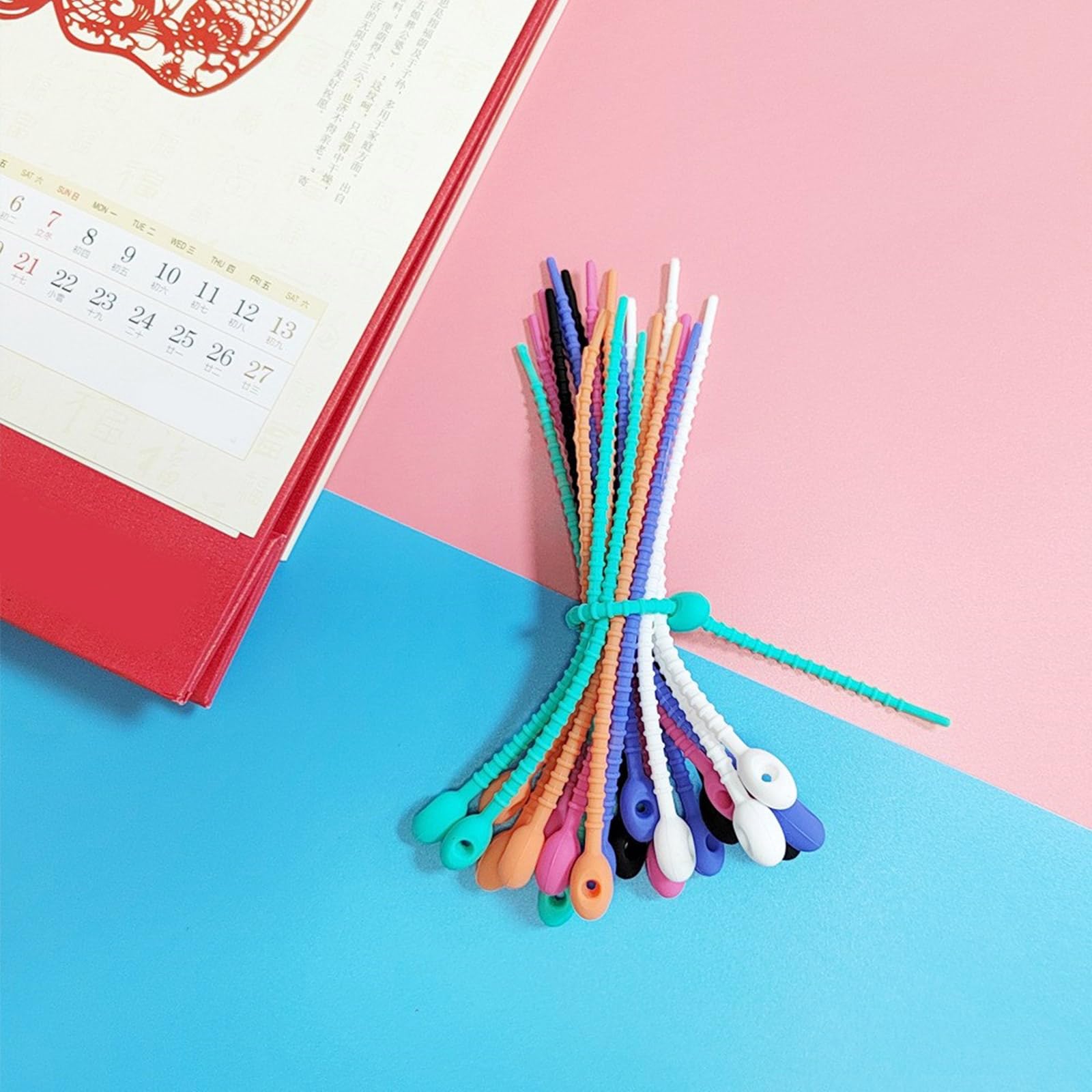 Silicone Cable Ties, 30PCS Reu – Gear Tie Reusable recenzja i cena