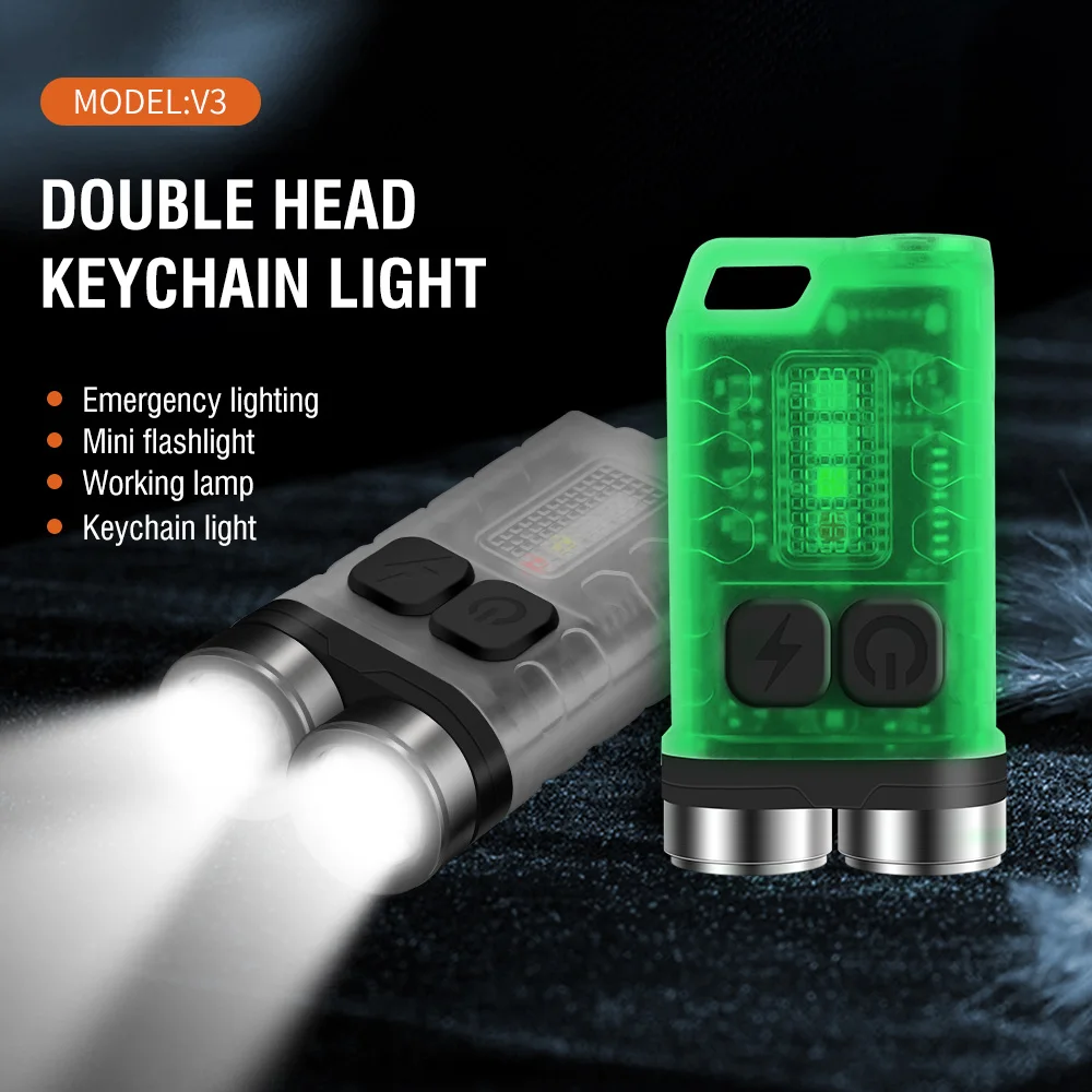 BORUiT V3 LED Keychain Portabl – Keychain Flashlight recenzja i cena