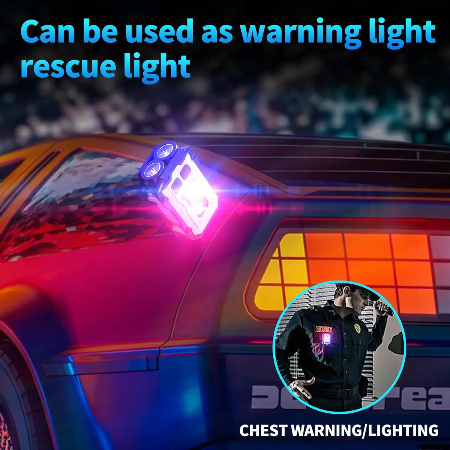 Clip-On Flashlight Rechargeabl – Keychain Flashlight recenzja i cena