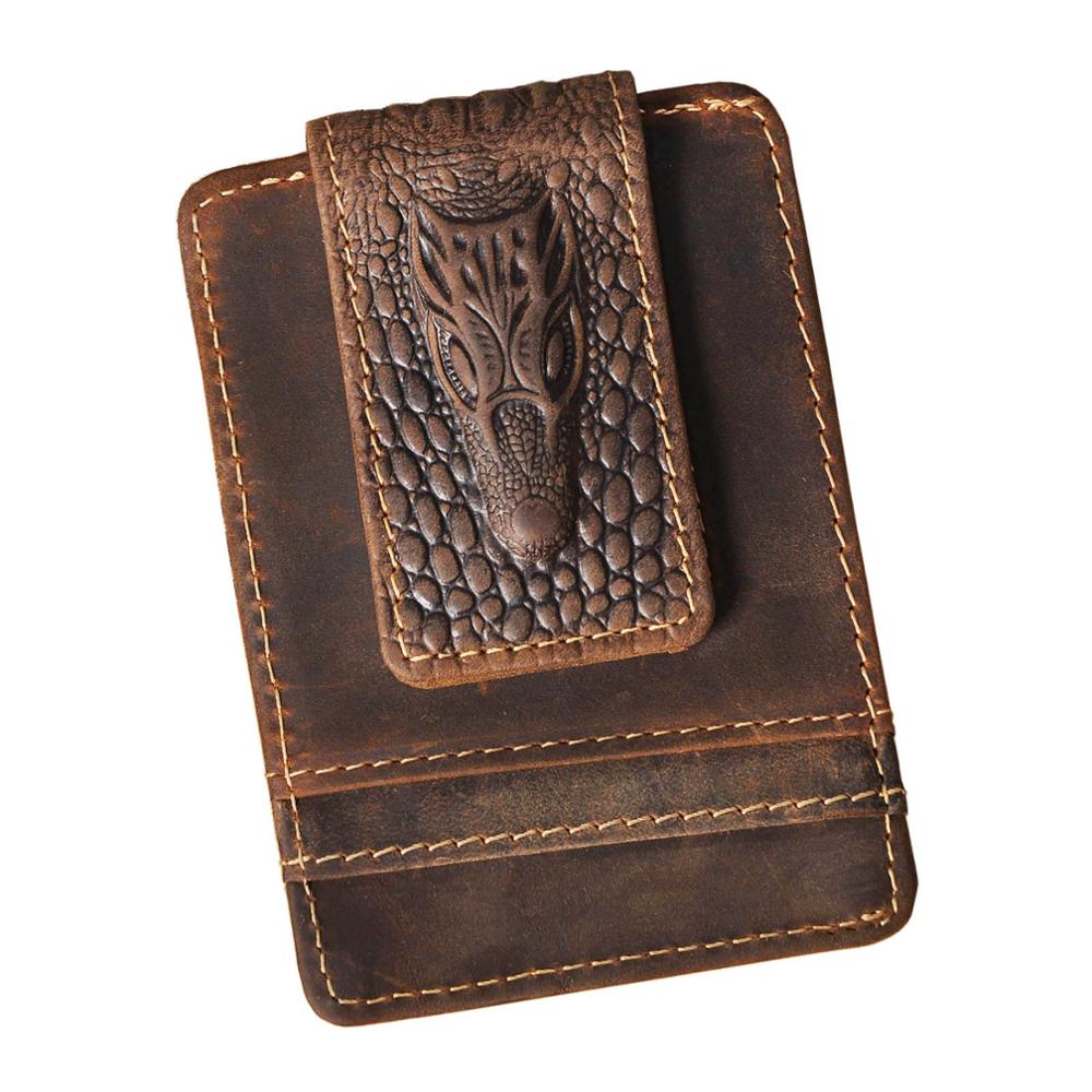 2020 Trend Real Leather Magnet – Money Clip Magnetic recenzja i cena