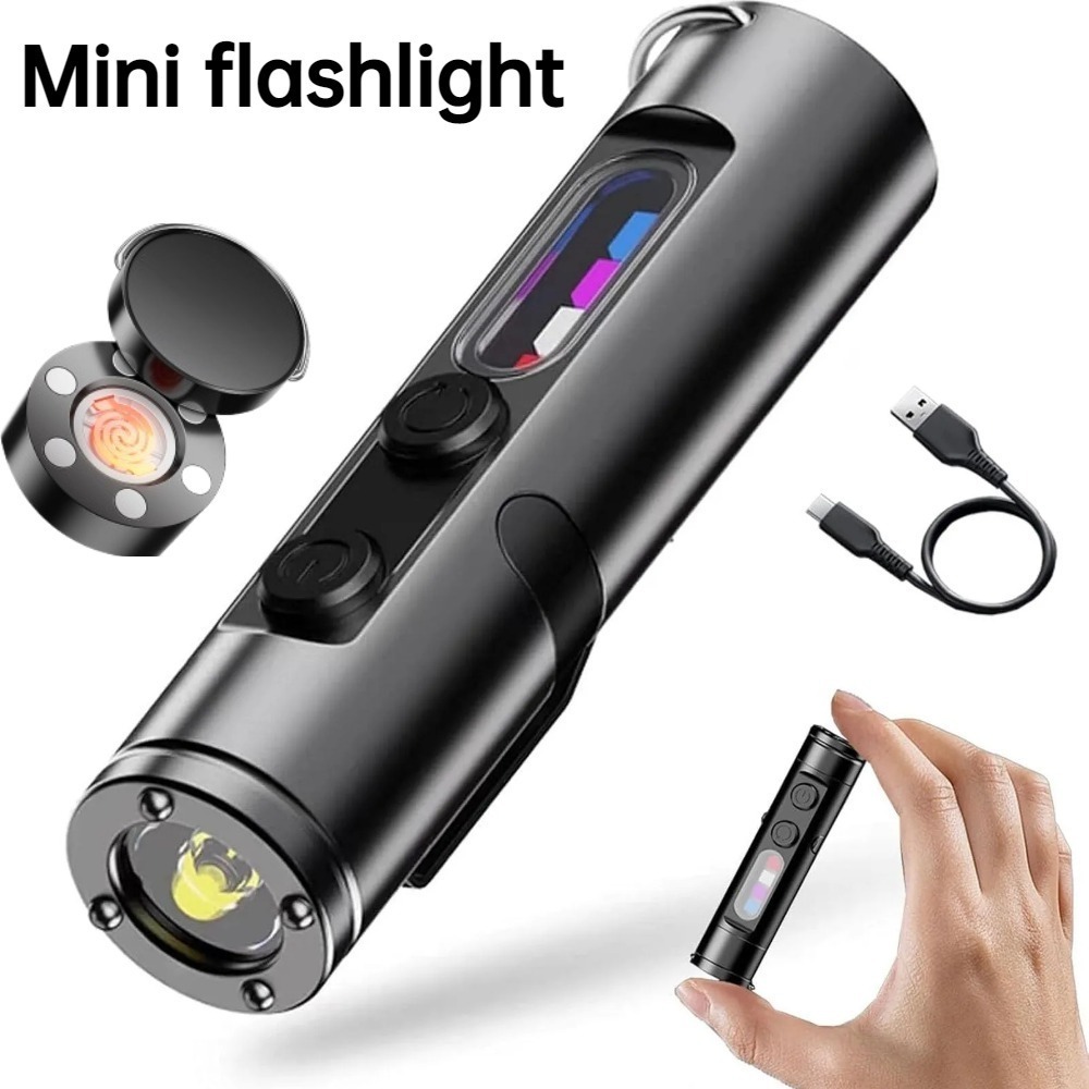 Mini Outdoor Flashlight Type C – Keychain Flashlight recenzja i cena