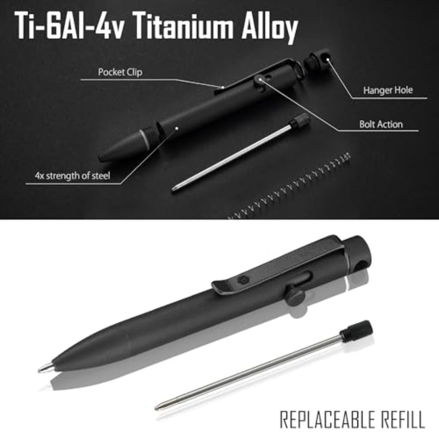 Bolt Action EDC Pen with Clip  – Edc Carry Pen recenzja i cena