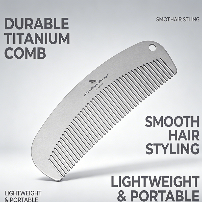Boundless Voyage Titanium Comb – Comb Pocket Titanium recenzja i cena
