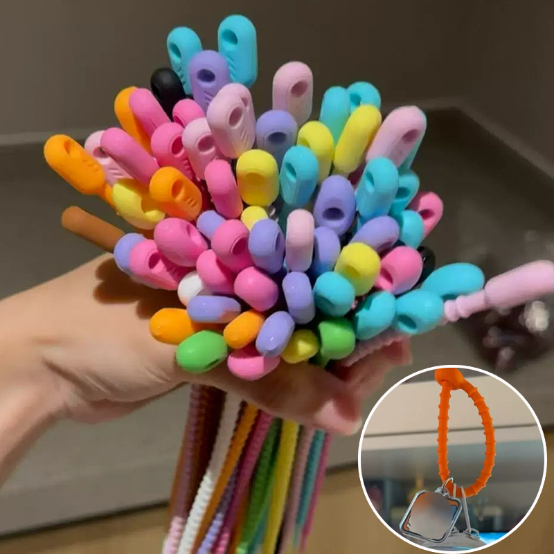 200Pcs/Lot Silicone Reusable B – Gear Tie Reusable recenzja i cena