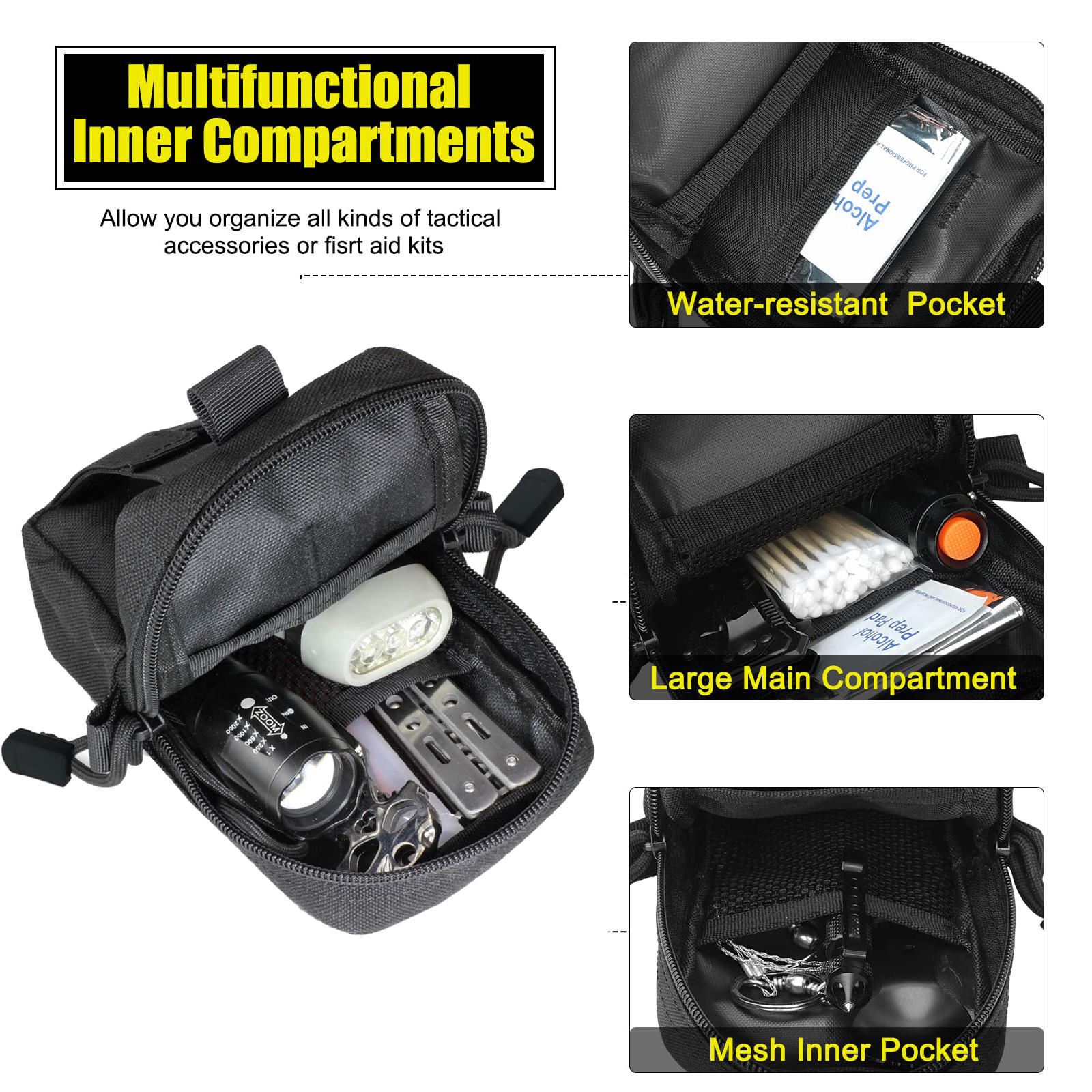 Tactical Molle Pouch Waist Bag – Edc Deep Carry recenzja i cena