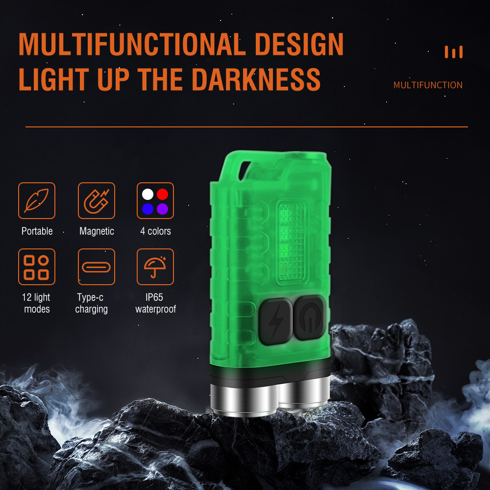 V3 EDC Flashlight Mini Keychai – Keychain Flashlight recenzja i cena