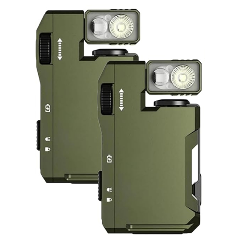 AT51-2Pcs EDC Flashlight With  – Edc Daily Carry recenzja i cena