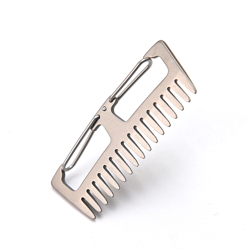 Titanium Alloy Comb EDC Multi- – Comb Pocket Titanium recenzja i cena