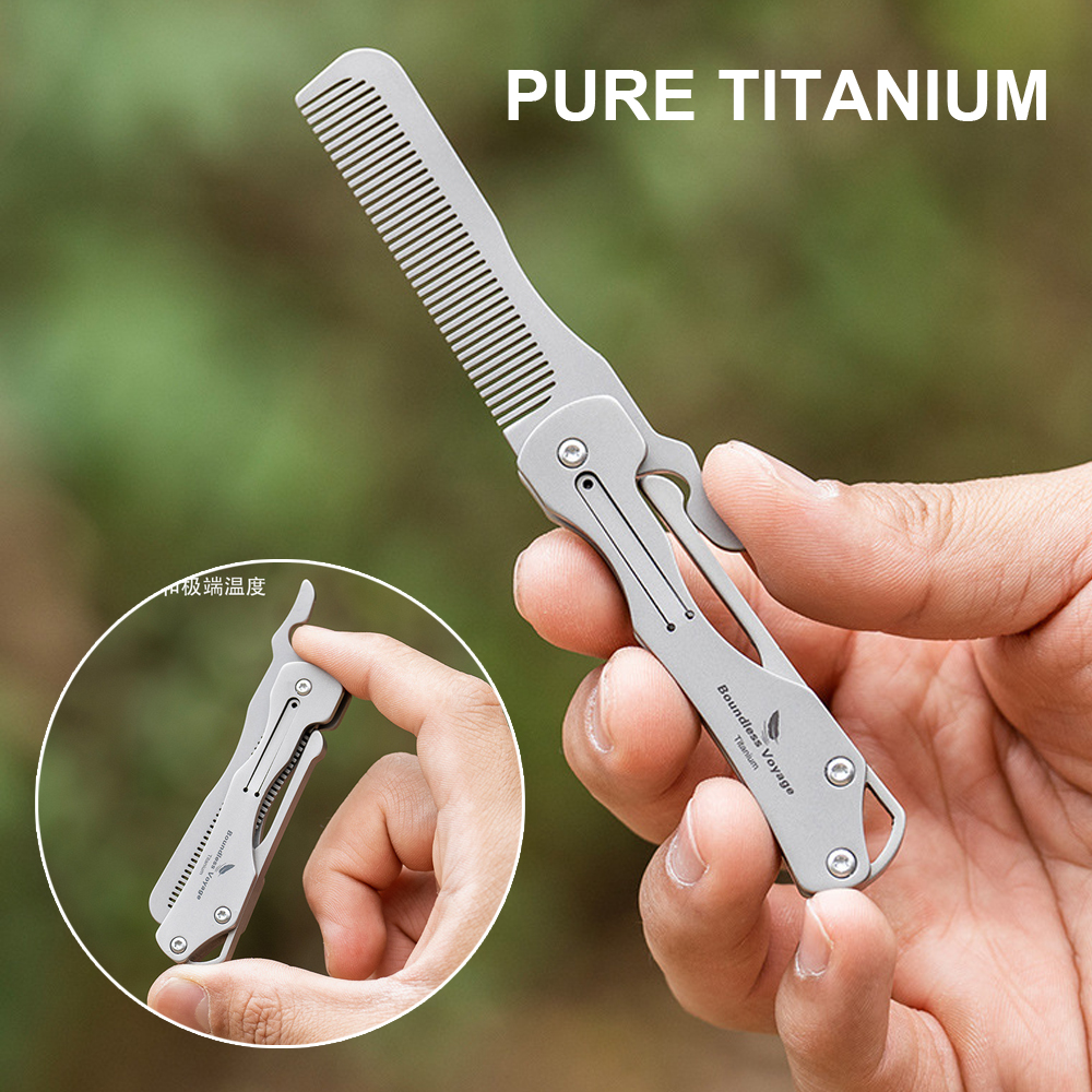 Pure Titanium Folding Comb, Ul – Comb Pocket Titanium recenzja i cena