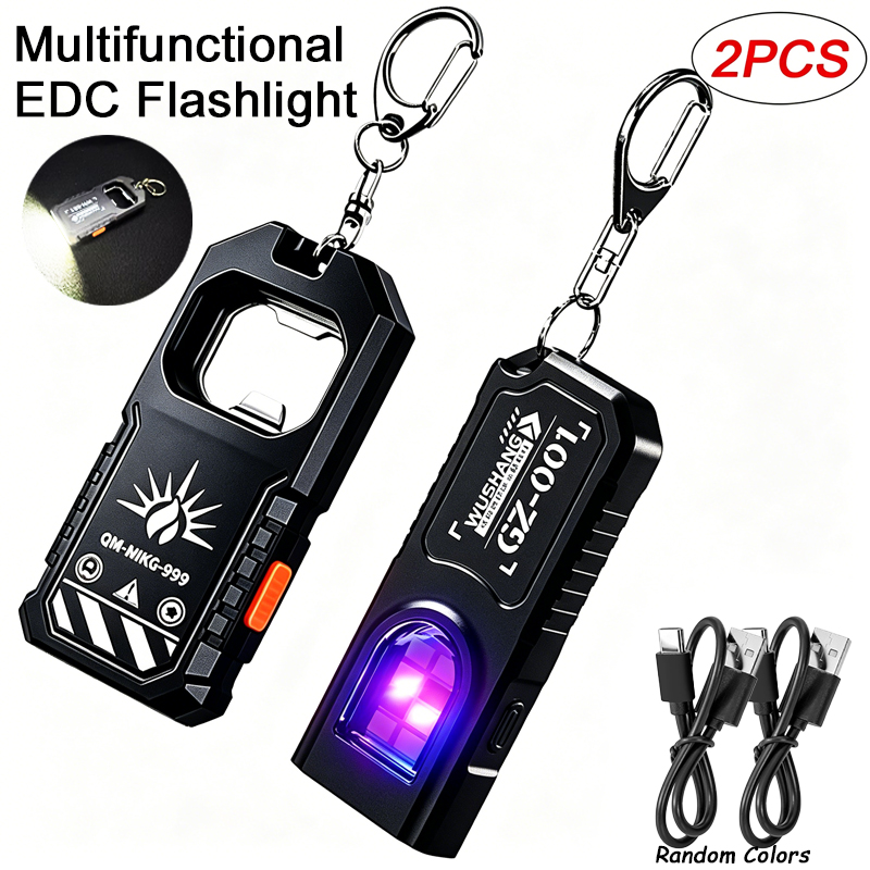 2Pcs Portable LED COB Keychain – Keychain Flashlight recenzja i cena