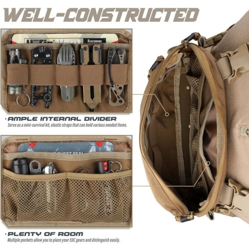 Fashion 1000D Nylon Men Chest  – Edc Carry Kit recenzja i cena