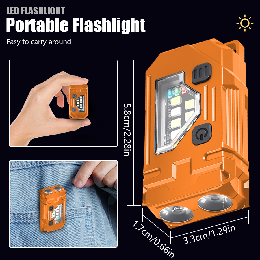 Mini Keychain EDC Flashlight R – Keychain Flashlight recenzja i cena