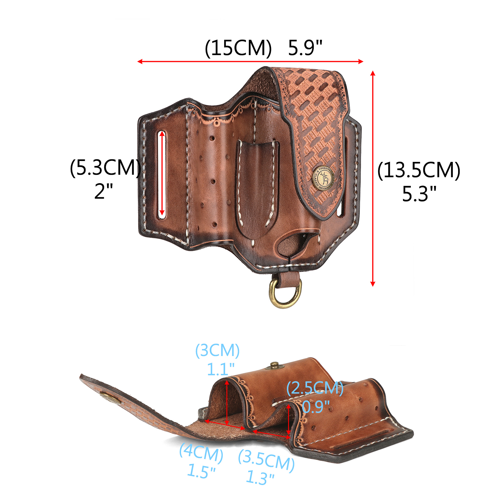 Tourbon Multifunction Leather  – Edc Able Carry recenzja i cena