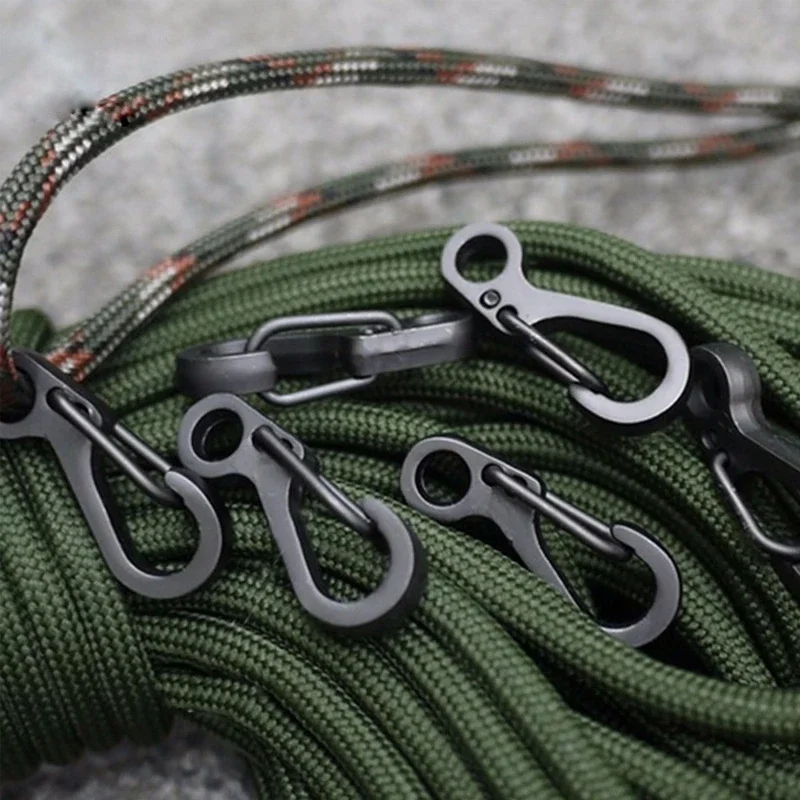 10Pcs/lot Mini Carabiner Parac – Edc Carry Kit recenzja i cena