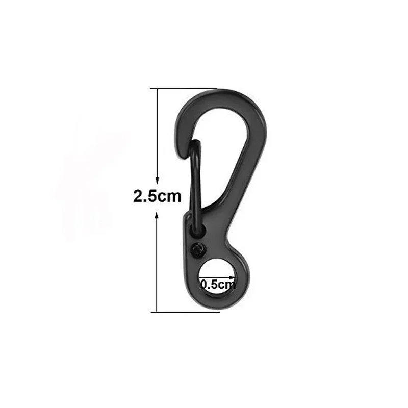 10Pcs/lot Mini Carabiner Parac – Edc Carry Kit recenzja i cena