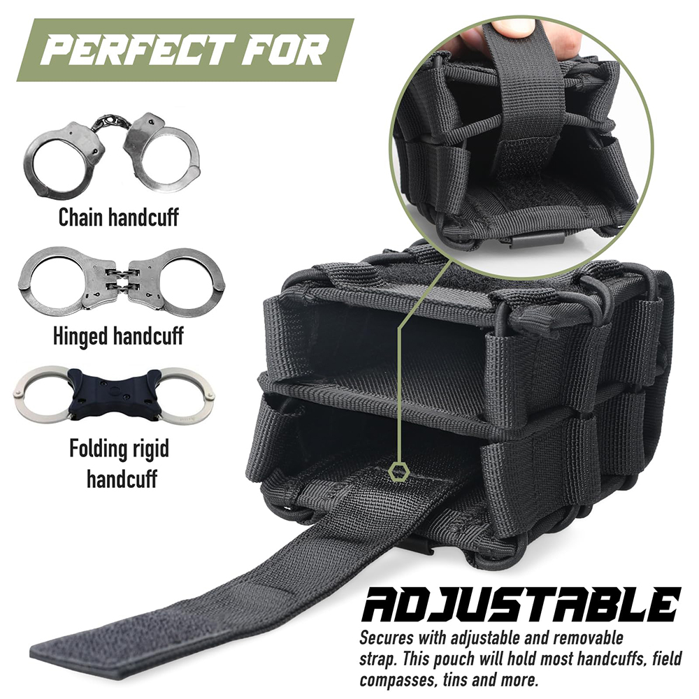 Tactical Molle Double Handcuff – Edc Able Carry recenzja i cena