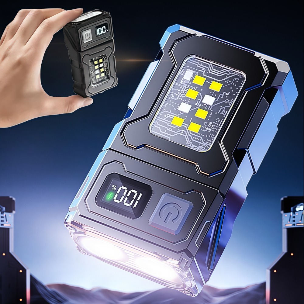 Rechargeable Mini LED Flashlig – Keychain Flashlight recenzja i cena