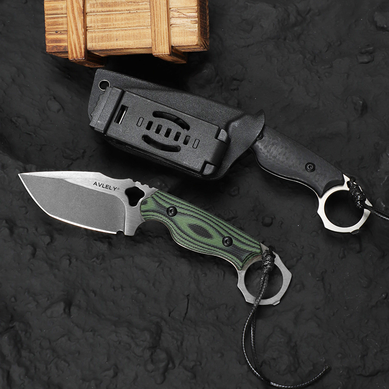 High-hardness DC53 steel strai – Edc Fixed Blade Deep Carry recenzja i cena