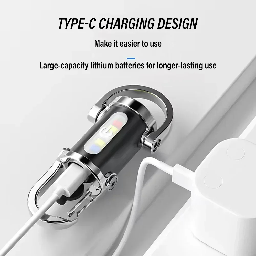 Mini LED COB Keychain Flashlig – Keychain Flashlight recenzja i cena