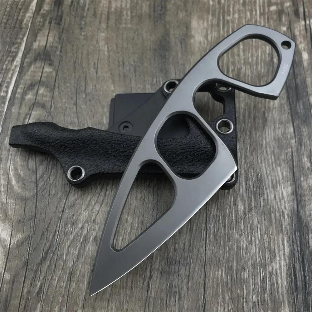 High Hardness Neck Knife 440C  – Edc Fixed Blade Deep Carry recenzja i cena