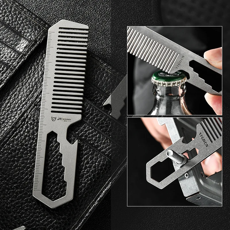 New Titanium Alloy Comb Multi  – Comb Pocket Titanium recenzja i cena