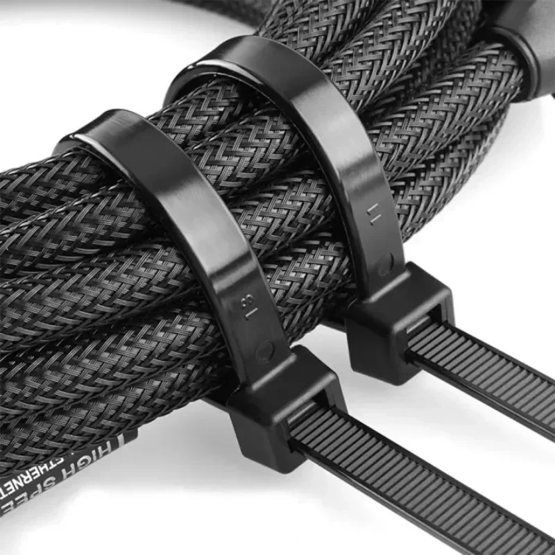 100Pcs Nylon Cable Ties Adjust – Gear Tie Reusable recenzja i cena
