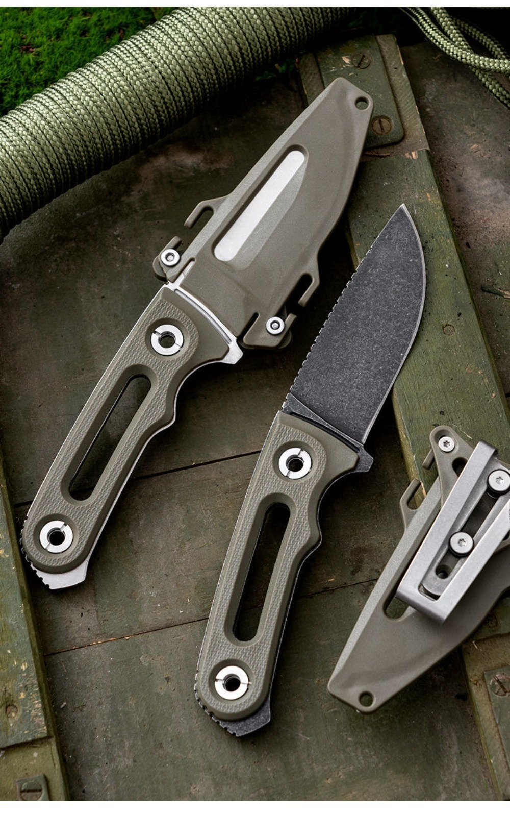 FX Portable Fixed Blade Knife  – Edc Fixed Blade Deep Carry recenzja i cena