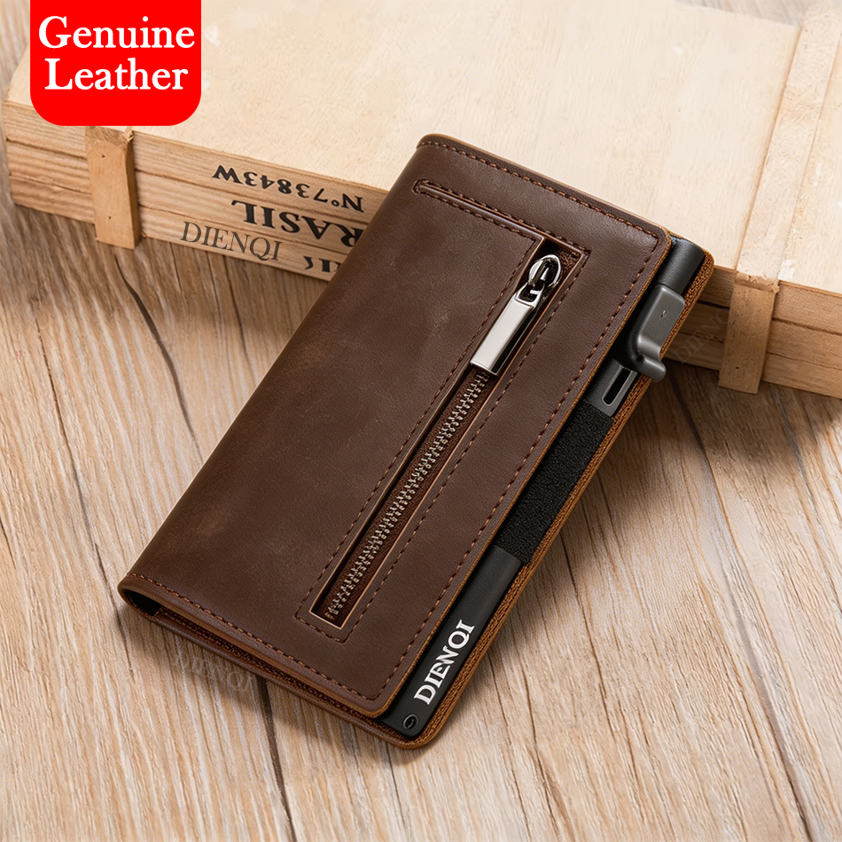 Cowhide Credit Card Holder Gen – Money Clip Magnetic recenzja i cena