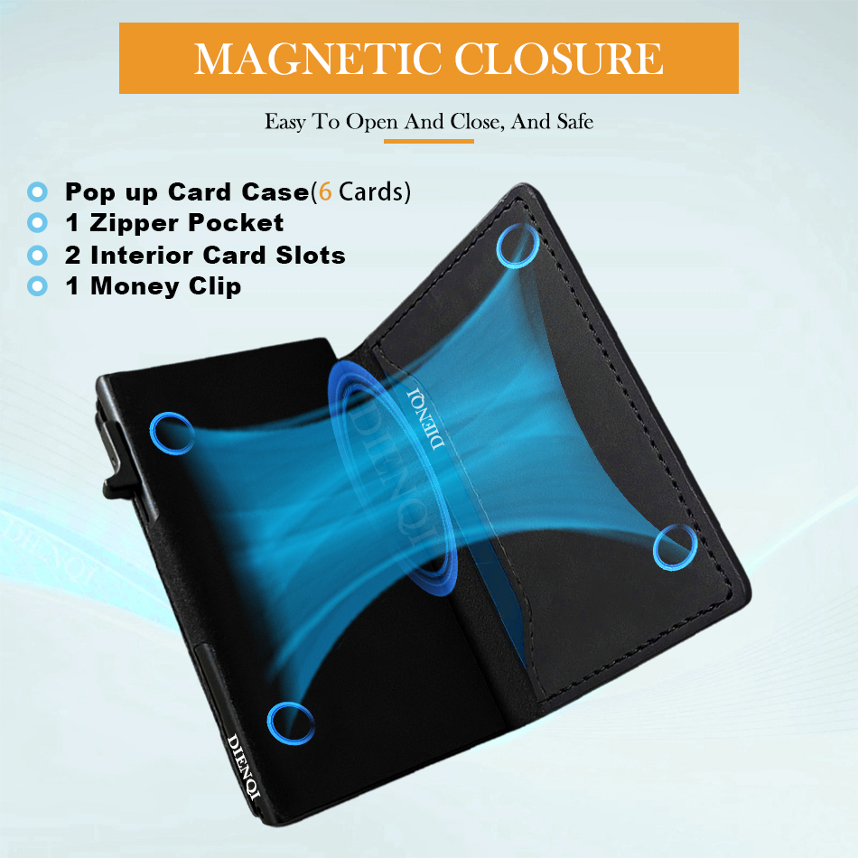 Cowhide Credit Card Holder Gen – Money Clip Magnetic recenzja i cena