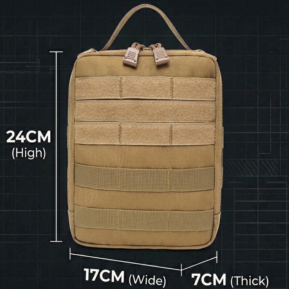 Tactical MOLLE First Aid Pouch – Edc Deep Carry recenzja i cena