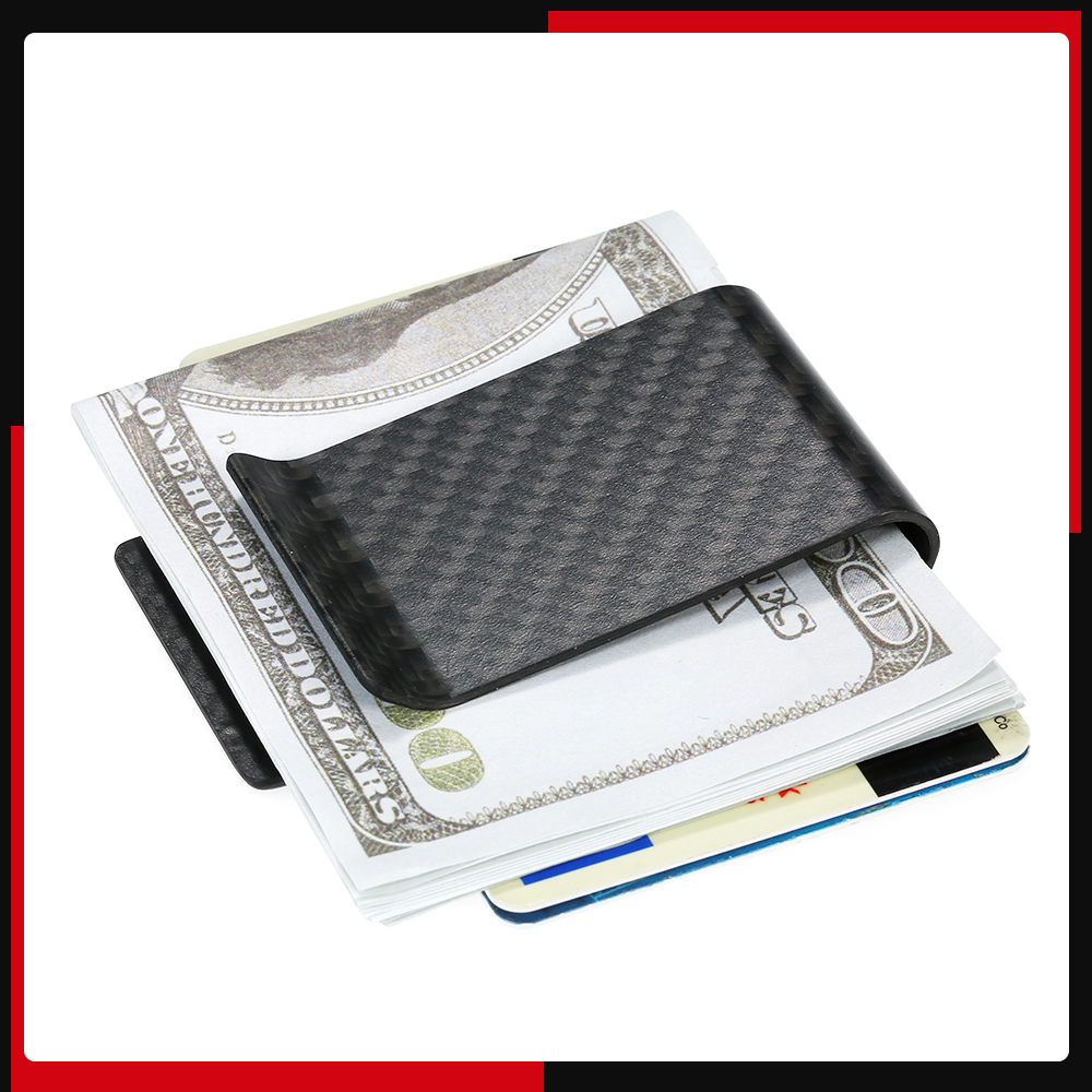 Money Clip Black Carbon Fiber  – Money Clip Magnetic recenzja i cena