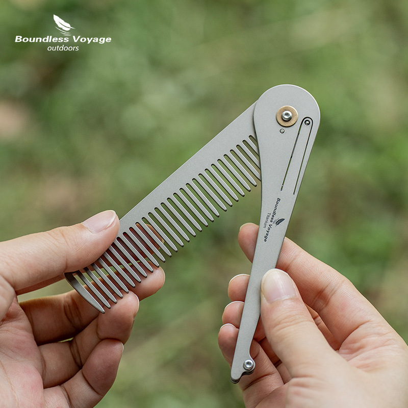 Pure Titanium Foldable Hair Co – Comb Pocket Titanium recenzja i cena