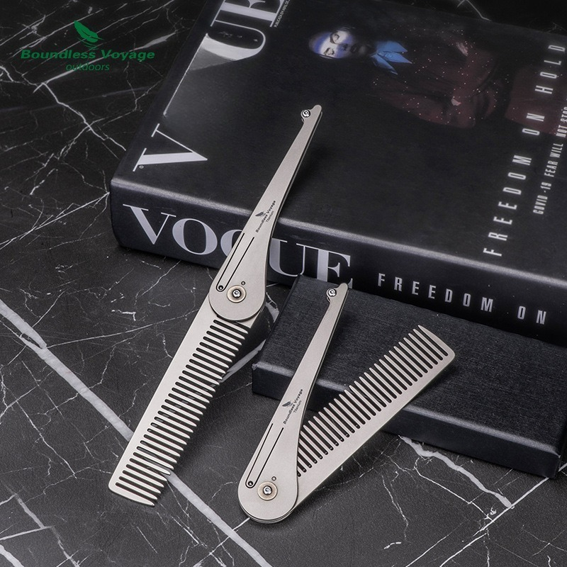 Pure Titanium Foldable Hair Co – Comb Pocket Titanium recenzja i cena