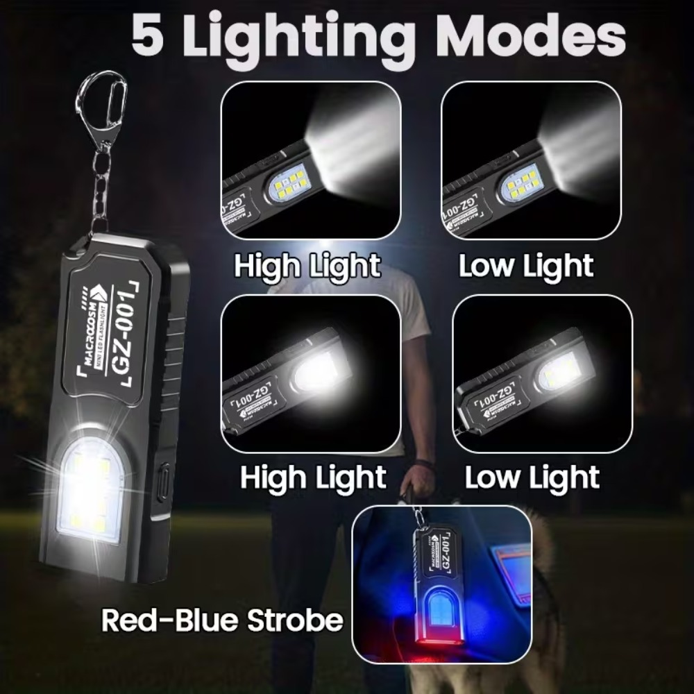 Mini COB LED Keychain Flashlig – Keychain Flashlight recenzja i cena